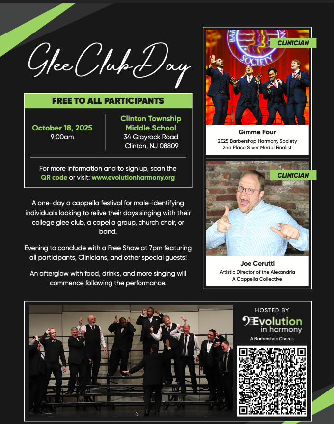Glee Club Day - Presented by Evolution in Harmony